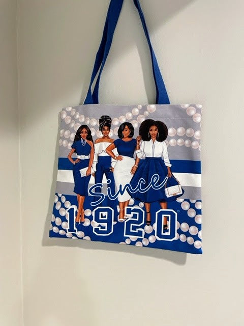 Zeta Phi Beta 1920 Cloth Tote Bag