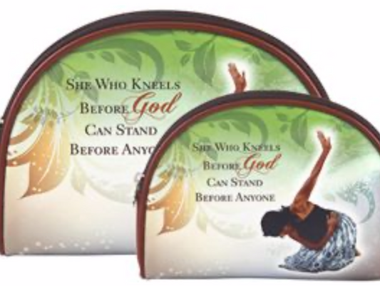 African American She Who Kneels Cosmetic Duo Set