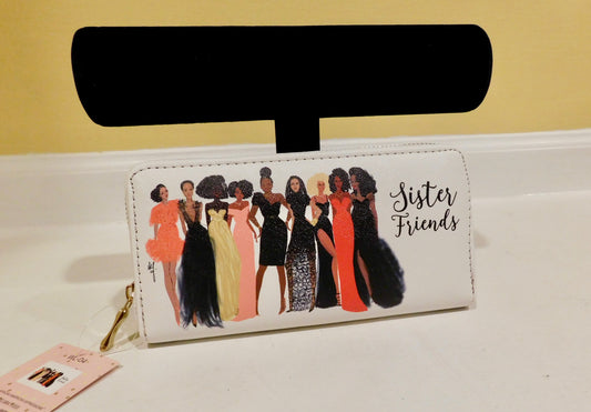 African American Sister Friend Wallet
