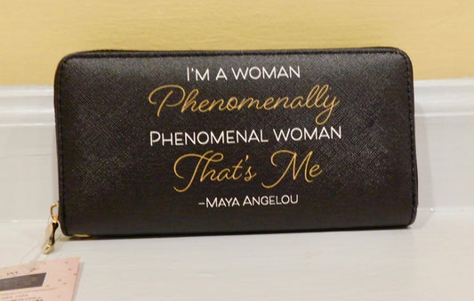 African American Phenomenal Woman Wallet